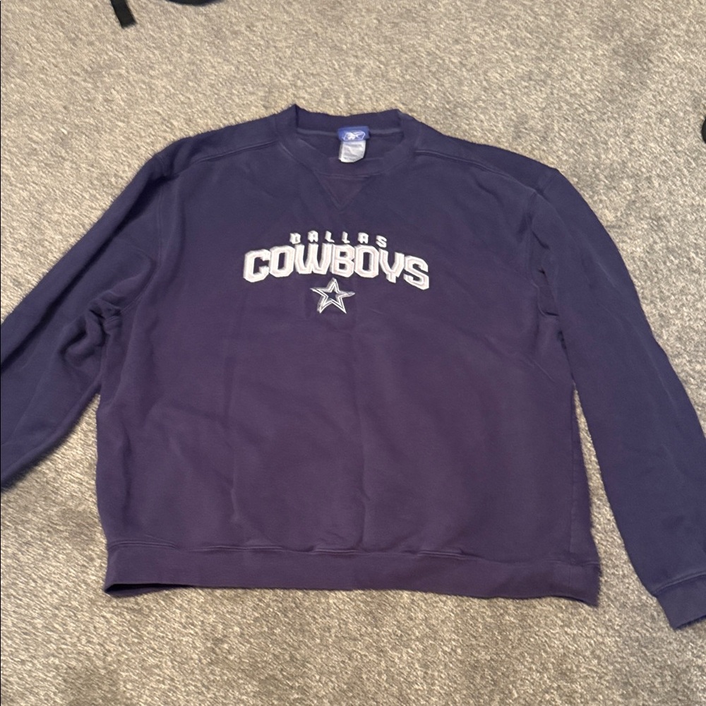 Reebok Purple Crewneck Sweater